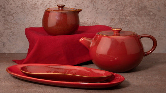 A perfect date idea – classy setting and tea in a cup with saucer