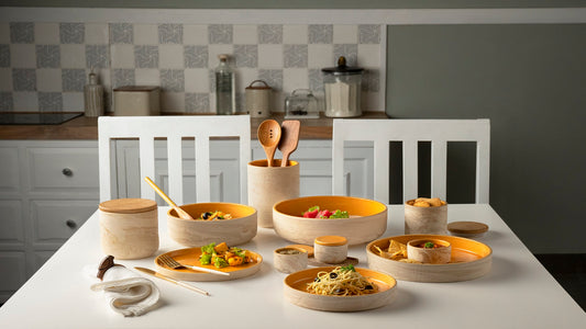 Dinnerware inspired by nature