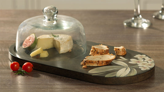 Why is glass cloche used for?