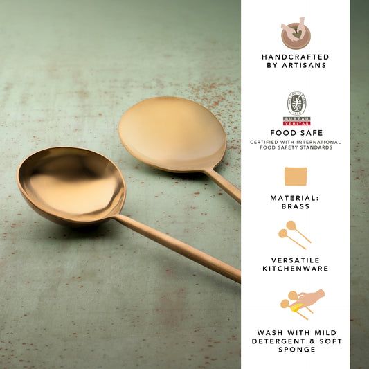 Aura Gold Serving Set of Two