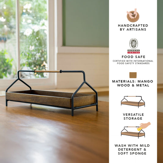 Countertop Wooden Caddy