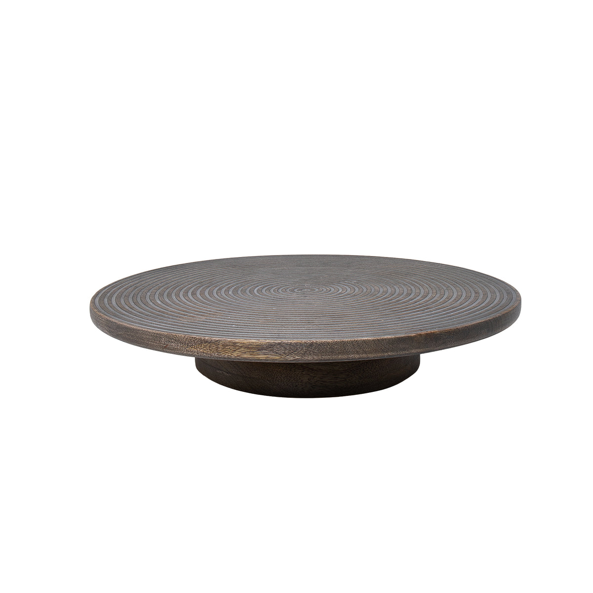 Mango Lazy Susan Ribbed Natural