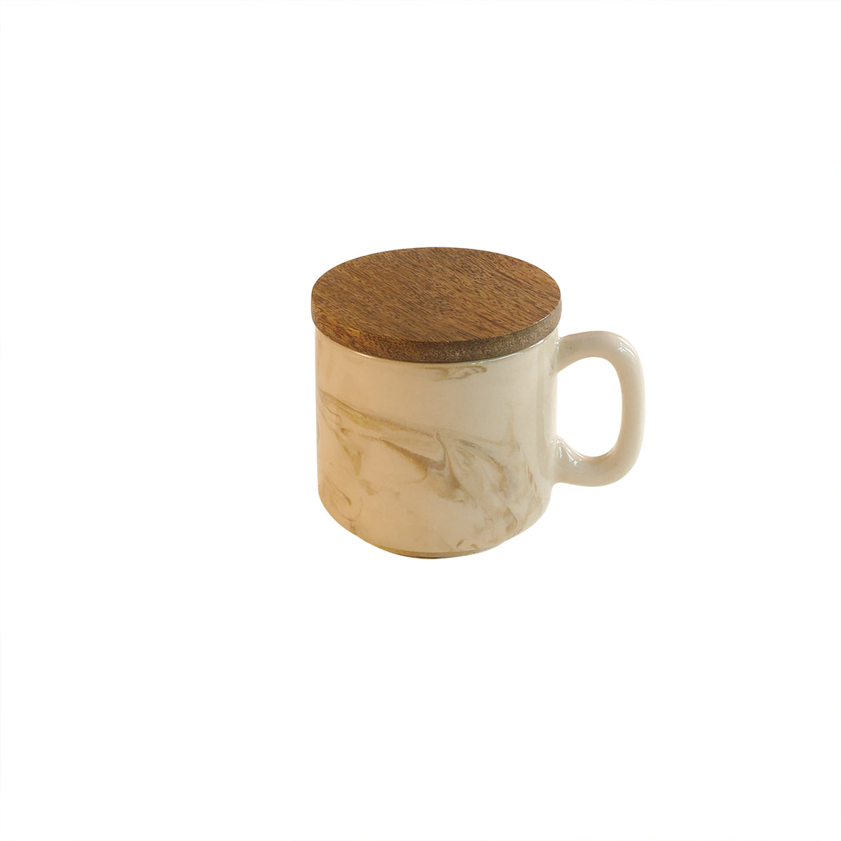Jupiter Mug Set of 4 with wooden lid