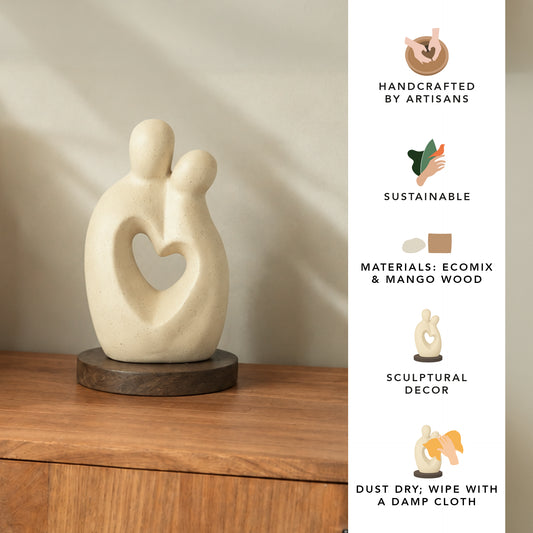 Heartspace Ecomix Decor Sculpture