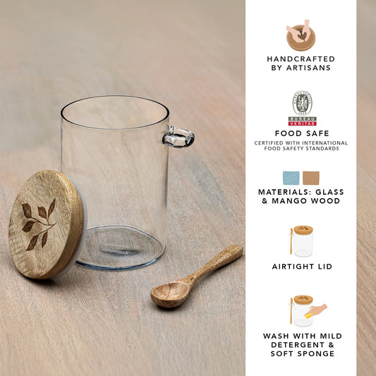 Allora Glass Jar