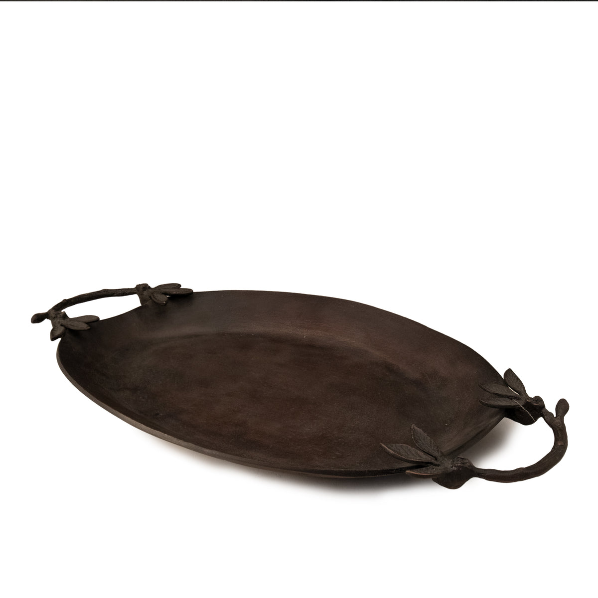 Metal Tray Burnished Copper