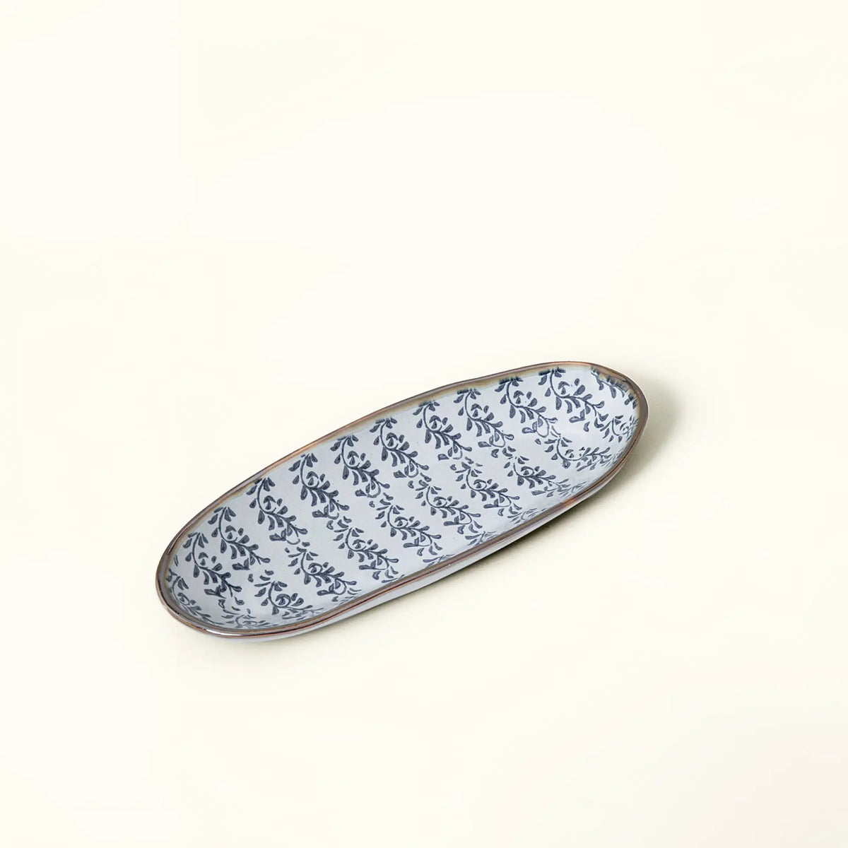 Ocean Hearts Ceramic Serving Platter- Small