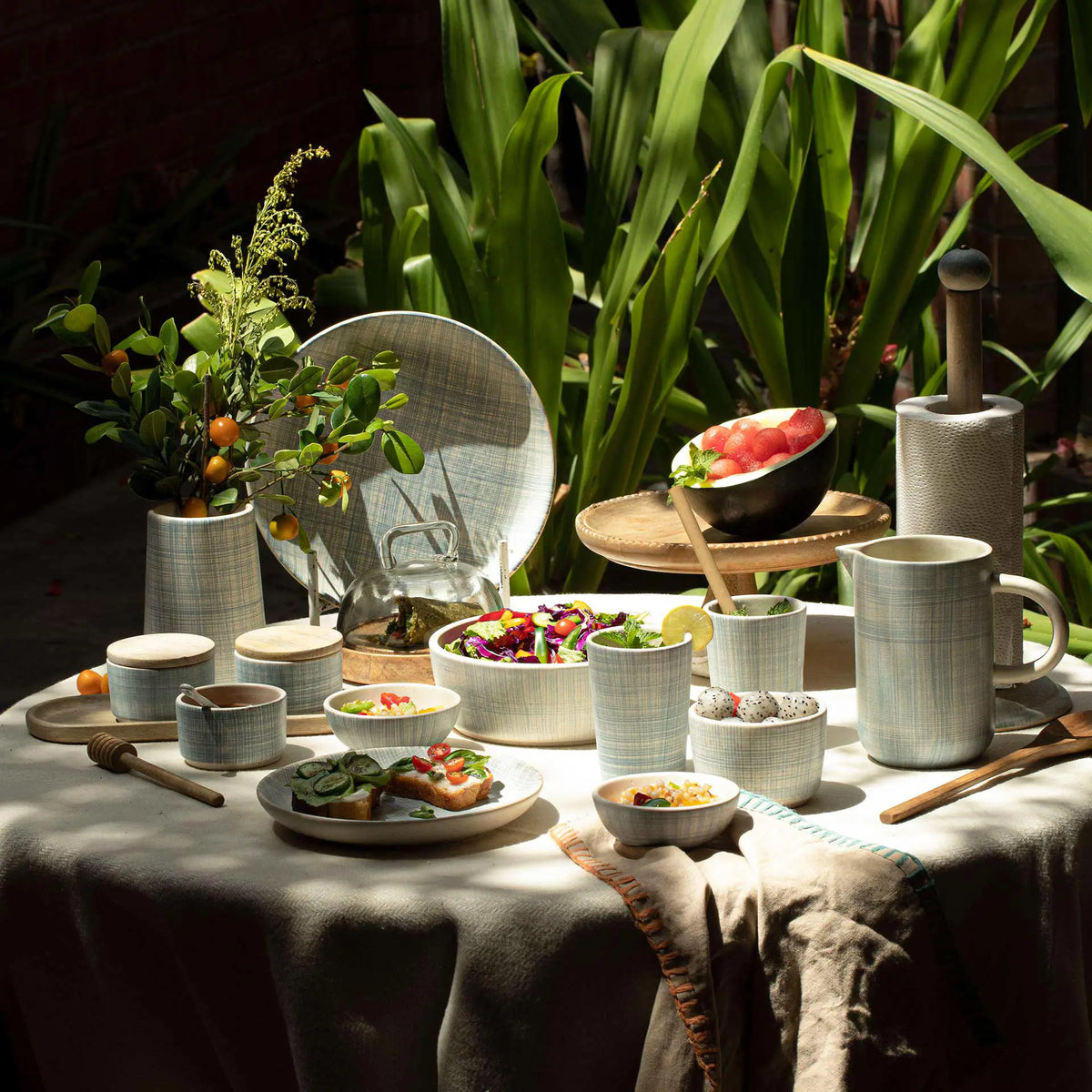 Saan Ceramic Serving Bowl