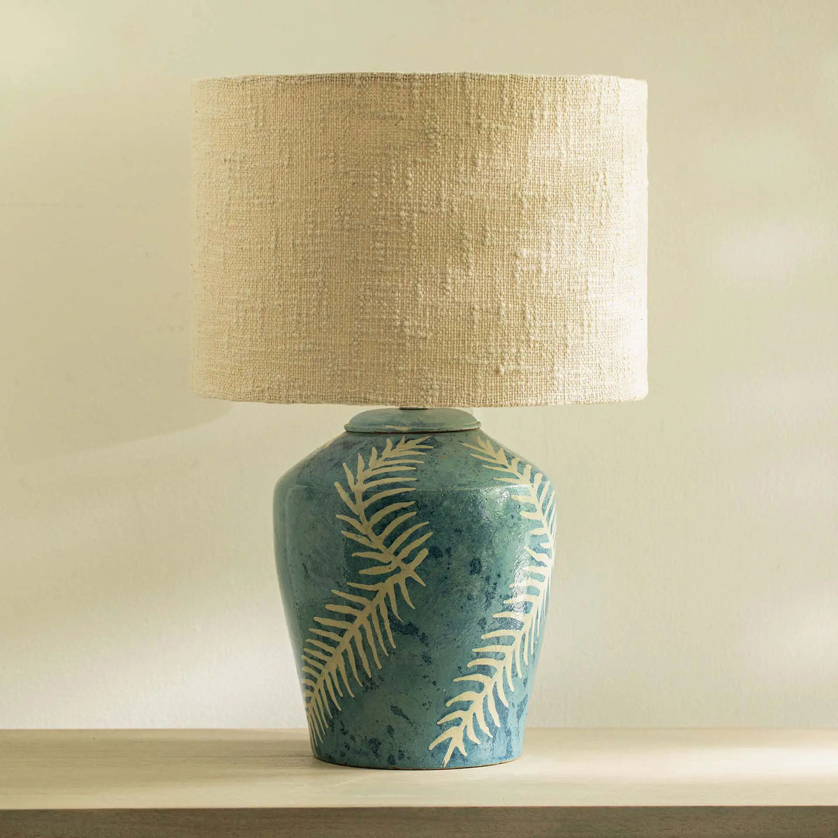 Aamay Terracotta Lamp With Shade