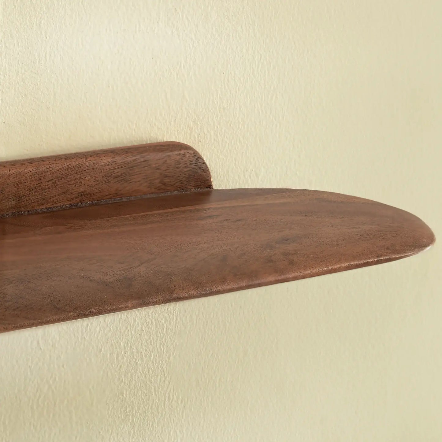Slim Wooden Wall Shelf