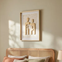 Family Portrait Wooden Wall Panel