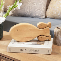Fish Family Wooden Decor Set