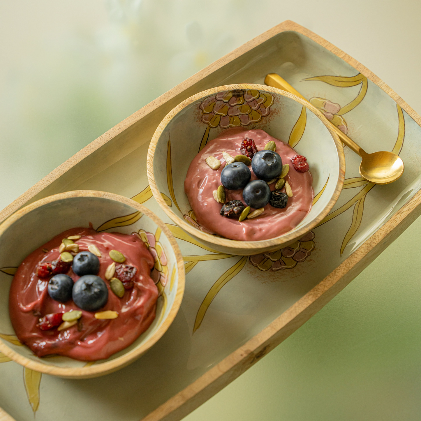 Forever Blooms Nut Bowl Set of 2