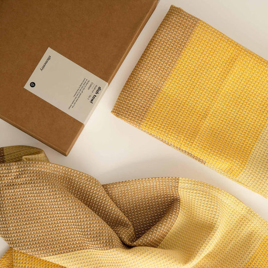 Earthy Cotton Dish Towel Set of Two