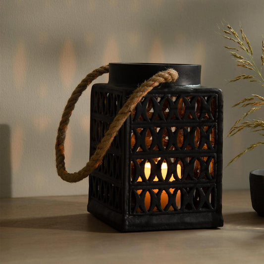 Jharoka Lantern- Black