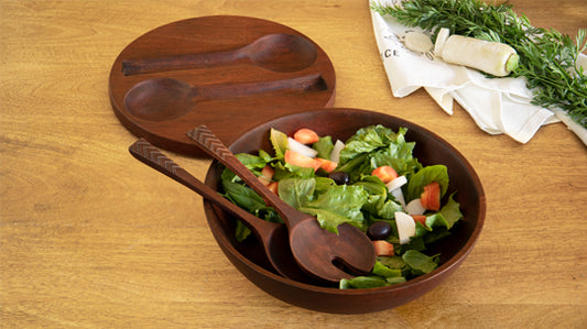 Get ready to put a good spin on summer with our salad serveware