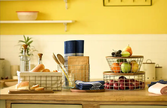 How to Organize Kitchens Using Baskets