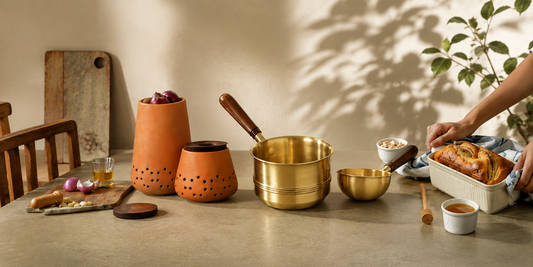 Terracotta, Ceramic or Brass: Choosing the Right Kitchenware Set for Your Home
