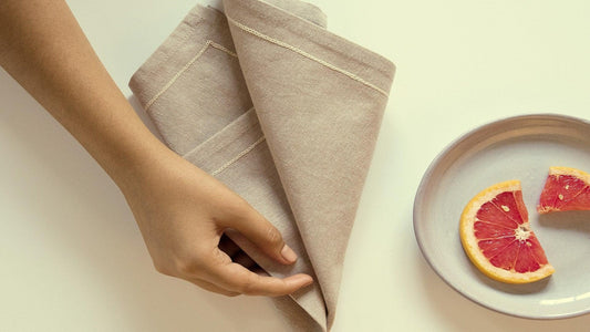 How to Clean Your Beautiful Napkins After Dining
