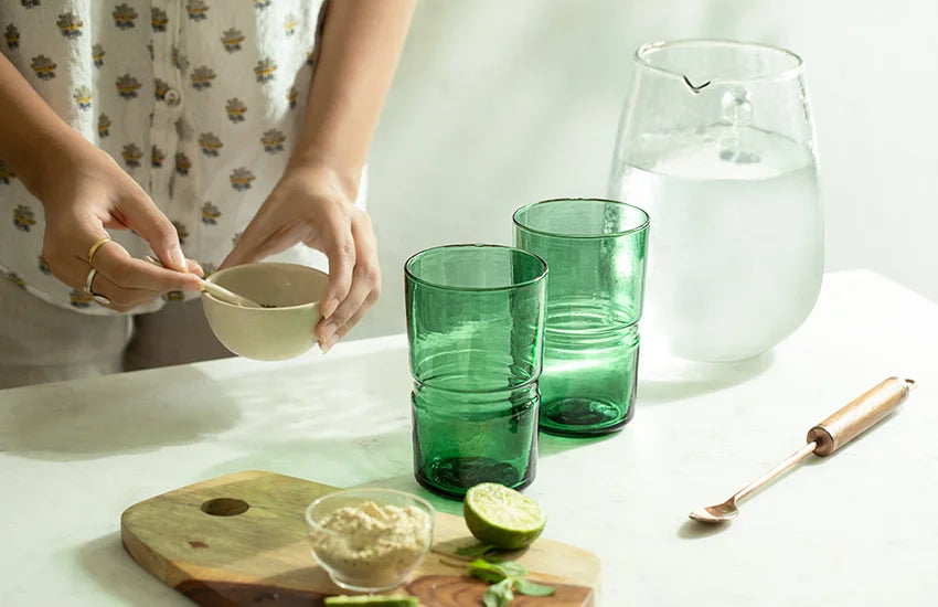 Juice and Wine Glasses