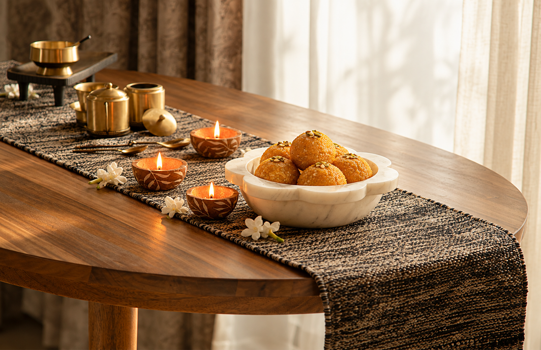 Festive Table Setting Ideas for a Diwali Gathering below 2k
