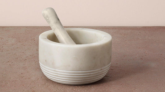 Mortar & Pestle Cleaning - How to make your mortar and pestle shine after use
