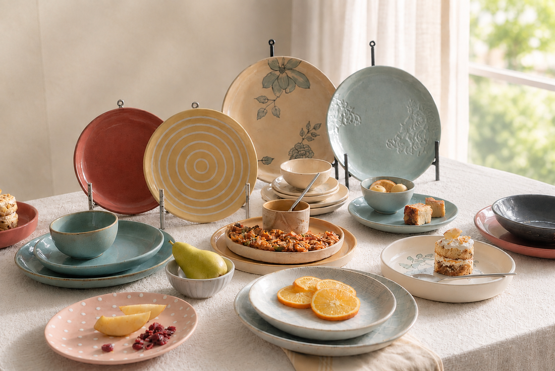 Hand-Painted Dinnerware Plates: Craft That Meets the Table