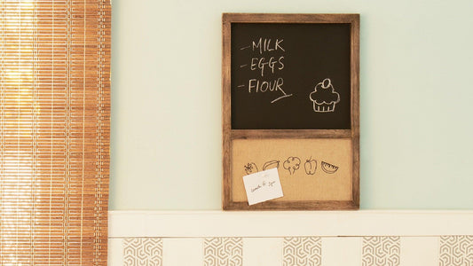 How A Notice Board Can Organize Your Kitchen?