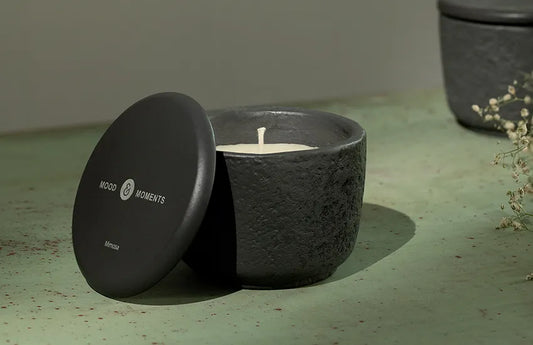 Wax filled scented candles