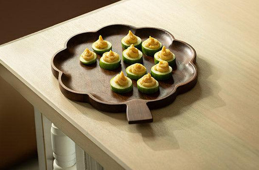 Floral Serving Platter