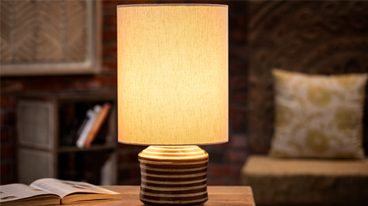How to make quiet corners turn alive with table lamps