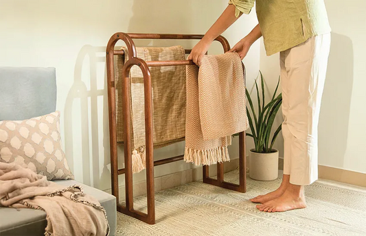 Tidy Towels, Beautiful Spaces: Organising with Style