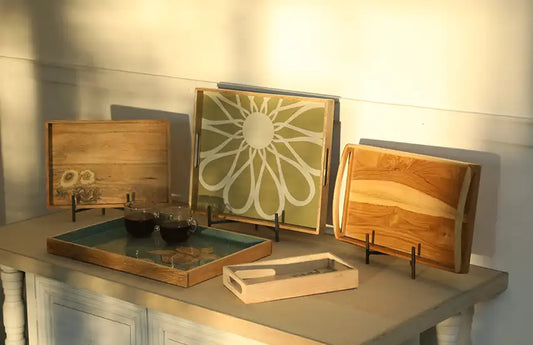 The Best Ways to Use Wooden Trays