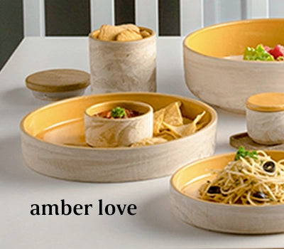 Amber Love Ceramic Home and Kitchen Wares