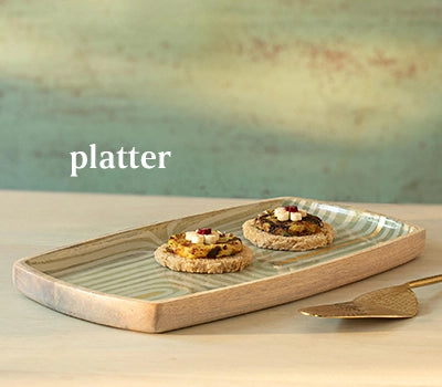 Table Decor Platter