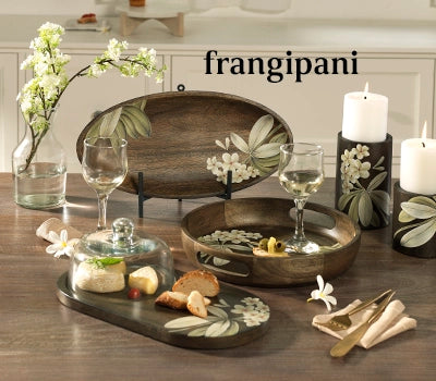 Frangipani Serveware and Decor Products