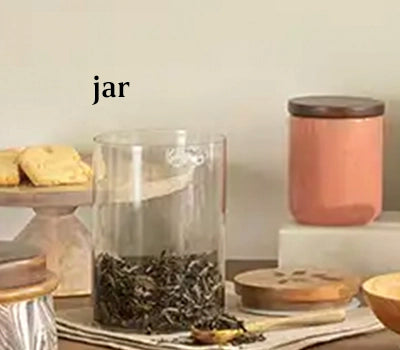 Kitchen Organizer Jars