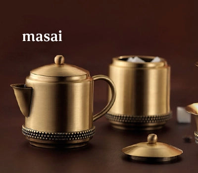 Masai Brass Table Serveware