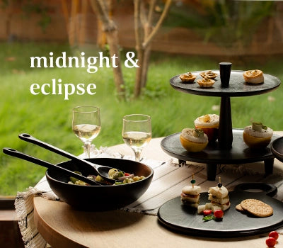 Midnight and Eclipse Serveware