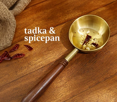 Brass Tadka & Spice Pan