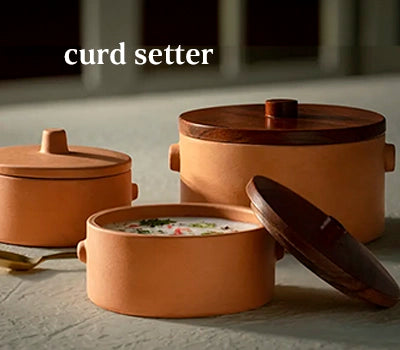 Terracotta Curd Setter