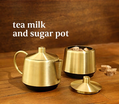 Tea Milk and Sugar Pot