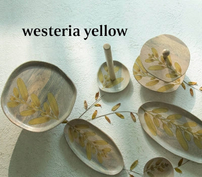 Wisteria Yellow Serving Wares