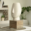 Firm Face Ecomix Sculpture - White