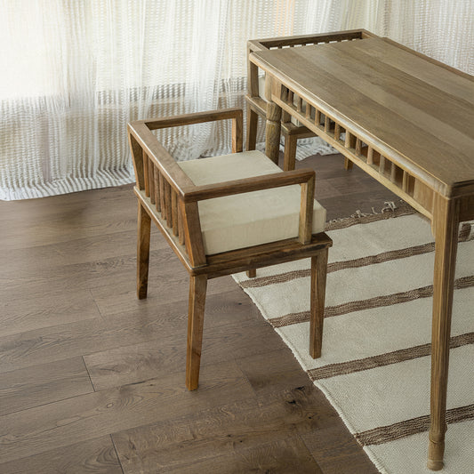 Lei Pan Cushion Seated Chair