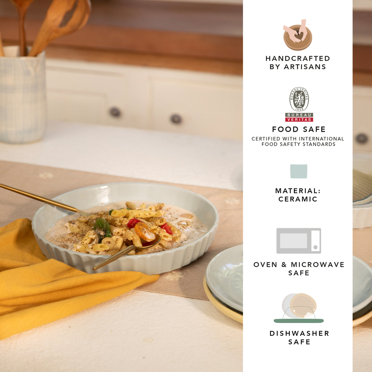 Upper Crust Ceramic Tart Dish