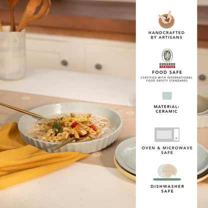Upper Crust Ceramic Tart Dish