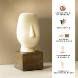 Firm Face Ecomix Sculpture - White