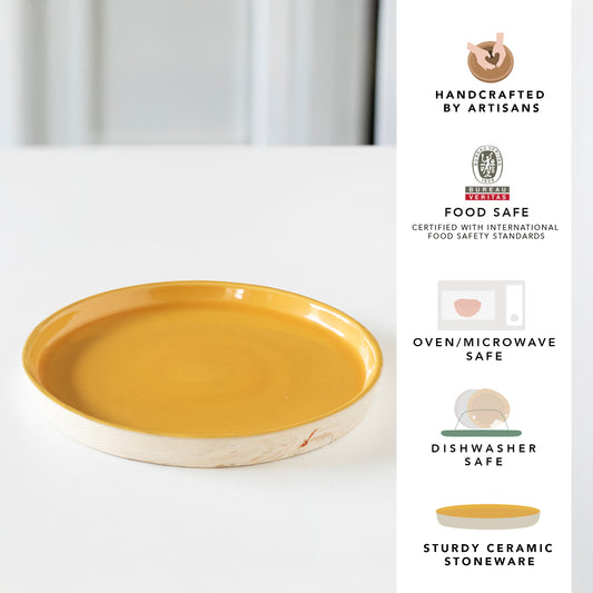 Amber Love Ceramic Side Plate