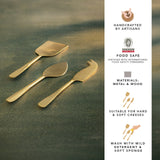 Cheese S/3 Champagne Gold Matt Finish